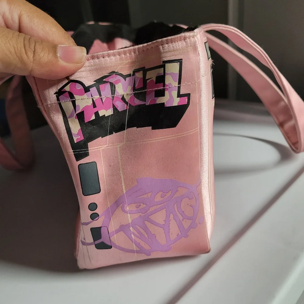Pink Boom Box Parcel purse - Picture 8 of 15